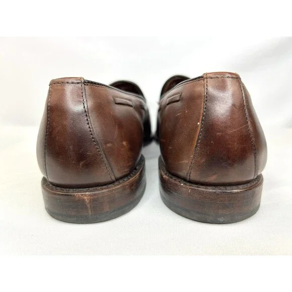 Allen Edmonds Men's Grayson Tassel Loafers Dress Shoes Size 13 D Brown - Picture 5 of 11